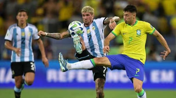 世预赛阿根廷1-0巴西
